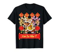 Tet Decoration 2026 Año Nuevo Lunar Vietnamita Caballo Año Camiseta