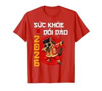 Tet Decoration 2026 Año Nuevo Lunar Vietnamita Caballo Año Camiseta