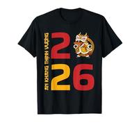 Tet Decoration 2026 Año Nuevo Lunar Vietnamita Caballo Año Camiseta