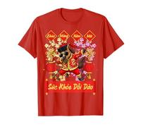 Tet Decoration 2026 Año Nuevo Lunar Vietnamita Caballo Año Camiseta
