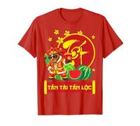 Tet Decoration 2026 Año Nuevo Lunar Vietnamita Caballo Año Camiseta