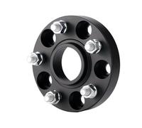 TETARI 1 Par Espaciadores Rueda para X5 X6 F15 F16, Adaptadores PCD 5x120 CB 74,1 Mm, Espaciadores Llanta Aleación Aluminio Forjado Espaciadores De Ruedas(Black 25mm)