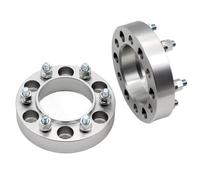 TETARI 2 Piezas para Toyota para Tundra para Land para Cruiser LC300 M14 X 1,5 PCD 6 X 139,7 CB 95,1 Mm Adaptador Espaciadores Rueda 6 Espárragos Espaciadores De Ruedas(2X 50mm)