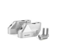 TETARI Abrazadera Elevador Manillar Motocicleta para BMW para R1200RS para R1250RS R 1200 1250 RS Elevador de Manillar de Motocicleta (Color : Silver-R1250RS)