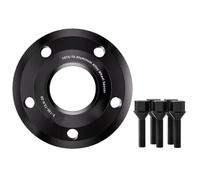TETARI Espaciador Rueda Forjado Negro Centrado Cubo 2 Piezas para Serie 5 G30/G31/G38/G60 (2016-2025) 5 X 112, 66,6 Mm M14 X 1,25 Espaciadores De Ruedas(4X 20mm)