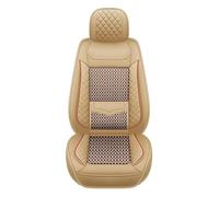 TETARI Funda Asiento para Chevrolet para Cruze para Captiva para Cobalt para Sonic para Aveo para Lacetti para Orlando Fundas De Asiento De Coche 1 Pieza Fundas Asientos Coche(Beige)