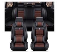 TETARI Funda Asiento para Duster para Kadjar para Scenic para Espace para Fluence para Koleos Funda De Asiento De Coche Accesorios De Interior De Coche Fundas Asientos Coche(B Black Coffee 5 Seat)