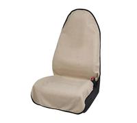 TETARI Funda Asiento Toalla Protectora Universal De Tela Cómoda De Secado Rápido para Asientos De Coche, Lavable para Después del Entrenamiento Fundas Asientos Coche(Beige)
