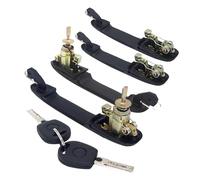 Tetari Tiradores Exteriores Coche para Seat para Alhambra 1996 1997 1998 1999-2010 Manija Puerta Completa Delantera Trasera Izquierda Derecha