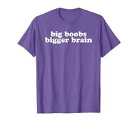 Tetas Grandes Cerebro MÁS Grande Camiseta