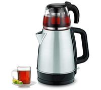 Tetera | 100% libre de BPA | 2200 W | protección contra sobrecalentamiento | filtro de cal | vidrio de seguridad | tetera | hervidor de agua | tetera | tetera | máquina de té | agua Kettle