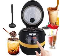 Tetera automática de burbujas con control táctil inteligente, mango antiquemaduras para perlas de tapioca, té con leche y postres