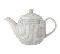 Tetera Bloomingville MAPLE Azul Cerámica 0.9 Litros Con Tapa