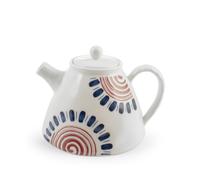 Tetera Boho De Porcelana Decorada CC 1075.