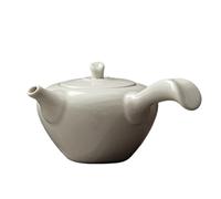 Tetera Ceramica Tetera de cerámica de 170 ml con asa lateral, exquisita tetera de porcelana tradicional.