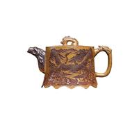Tetera China Creativa Tallada a Mano, Mesa de té, Juego de té Retro de Kung fu, Tetera para infusor