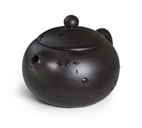 Tetera china Yixing auténtica arena negra Heijingang té Xishi ollas con bolsa de cuerda (s mini)