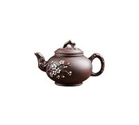 Tetera china Yixing hecha a mano de arcilla púrpura con filtro tetera de cerámica tradicional Zisha KungFu tetera A03