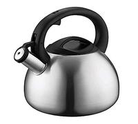 Tetera Cocina Camping Para Te Café Hervidor De Agua Con Silbato Acero Inoxidable Mango Anticalor, Tetera Para Estufa, Para Gas(2.5L)