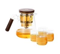 Tetera con infusor, infusor de té, olla de té de vidrio con infusor, tetera con infusor extraíble, olla infusora de té, olla de infusión de té con infusor, olla coladora de té, olla infusora de té