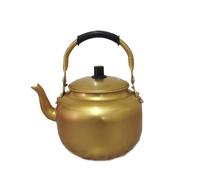 Tetera de aluminio de 2 l con asa, ligera, ideal for hervir agua y arroz, ideal for uso doméstico, gas y todo tipo de fuentes de calor.