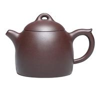 Tetera de arcilla púrpura - Tetera de color sólido antiguo Tetera de Qin Quan de arcilla púrpura Juego de té Guanyin Artesanía hecha a mano