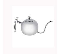 Tetera de boca larga - Cafetera de acero inoxidable con cuello de cisne, herramienta de cocina, hervidor de acero inoxidable, 1100 ml
