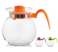 Tetera De Borosilicato Maya Colores Asortidos Lt 1,5 H&H (COLORES MISTOS)