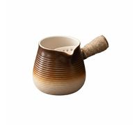 Tetera de Cerámica Tetera Hervidor Cafetera Jarra con Tapa Uso en Encimera y Fogata Capacidad para Varias Tazas y Vertido Suave Estética Serena, 1000ml, style to 5