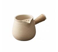 Tetera de Cerámica Tetera Hervidor Cafetera Jarra con Tapa Uso en Encimera y Fogata Capacidad para Varias Tazas y Vertido Suave Estética Serena, 1000ml, style to 8