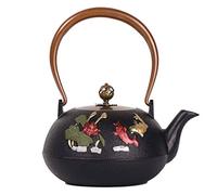 Tetera de hierro creativa para decoración del hogar, hervidor de té, olla eléctrica de hierro