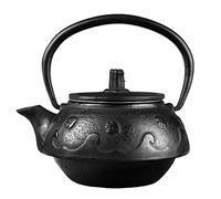 Tetera de Hierro Fundido Japonesa de 300 ml, Tetera Tradicional China, Ideal para Decorar el hogar o la Cocina.