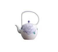 Tetera de Kung Fu Para Hacer té Tetera con asa de peonía morada, nueva tetera china sencilla, exquisita la tarde, individual, juego té kung fu, taza Juego de Té de Cerámica