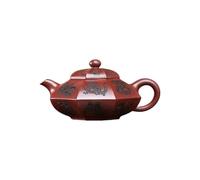 Tetera de Kung Fu Para Hacer té Tetera Tradicional Fuyun De Arena Roja Ocho Lados Y Morada, For Mesa Té Sala Estar Juego de Té de Cerámica
