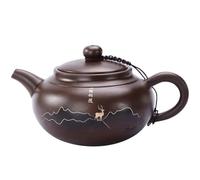 Tetera de Oficina de Gran Capacidad, Antigua, Hecha a Mano, de Kung fu, para el hogar, té de la Tarde, Juego de té de Cocina, Tetera para infusor