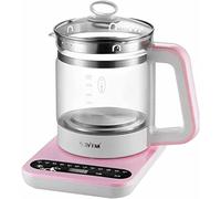 Tetera eléctrica multifunción for cocinar té, sopa y flores, estofado eléctrico automático, olla tipo Nido de Pájaro, Hervidor