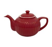 Tetera Greengate Alice Claret Rojo 1 Litro Cerámica Burdeos
