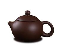 Tetera hecha a mano, juego de té portátil para exteriores, juego de té de arcilla morada, cafetera, juego de té retro para el hogar, accesorios de ceremonia de té chino, 140 ml para infusor
