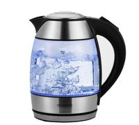 Tetera hervidor de agua 1,8L Negro/Plata