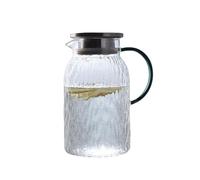 tetera, Hervidor de agua fría vidrio - Jarra grande resistente al calor for jugo y té