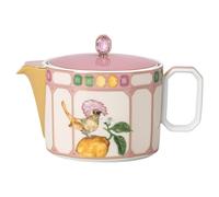 Tetera Idyllia, Porcelana, Motivo de impresión de cristal, mosquero, Pequeña, Multicolor OS
