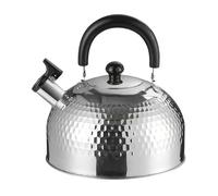 tetera inducción Hervidor de agua con silbato 2, 3 y 4 litros base recolección energía, apto for cocina inducción a gas(2L,ABS Handle)