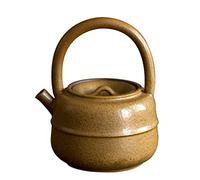 Tetera Infusiones Tetera china de cerámica 450ml, tetera, accesorios para el hogar, regalo alegre y brillante Teapot Para Te(D)