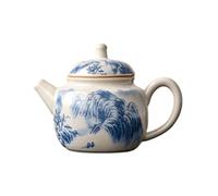 Tetera Juego de té chino de kung fu for el hogar, tetera pequeña con filtro de cerámica for preparar té, tetera de horno Ru, tetera de agua fría for oficina Tetera para Estufa