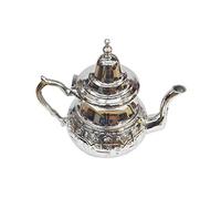 Tetera marroquí tradicional artesanal para dos vasos Ideal para disfrutar de tus infusiones todos los días.