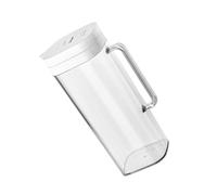 Tetera multiusos para refrigerador, jarra de agua con tapa, contenedor de bebidas de 2000 ml, ollas de agua de gran capacidad, tetera de infusión fría