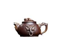 Tetera para Estufa Tetera De Arcilla Púrpura Auspiciosa Con Segmento Alta Temperatura Mineral Original, Dragón Y Fénix, Kung Fu For El Hogar Teteras para té