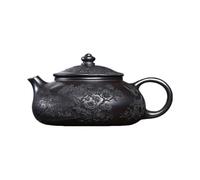 Tetera para Estufa Tetera De Hierro Negro Original, Retro, Juego Té Cerámica For El Hogar, Kung Fu Teteras para té