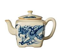 Tetera para preparar té de cerámica Kung Fu, juego de té de cerámica para el hogar, una sola olla, oficina, juego de té de cerámica