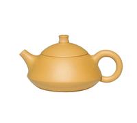 Tetera para té suelto Tetera de arcilla púrpura de estilo chino, tetera pequeña pura hecha a mano, juego de té de Kung Fu for una sola persona, 110ml Tetera multifuncional